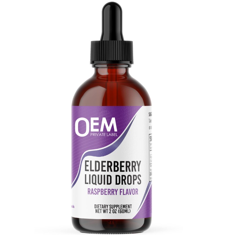 Sambucas Organic Black Elderberry Drops - Immune Booster with Vitamin C & Zinc for Antioxidant Support