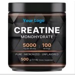 500g Pure Creatine Monohydrate Powder Energy Boost for Adults' Muscle Growth Not for Newborns