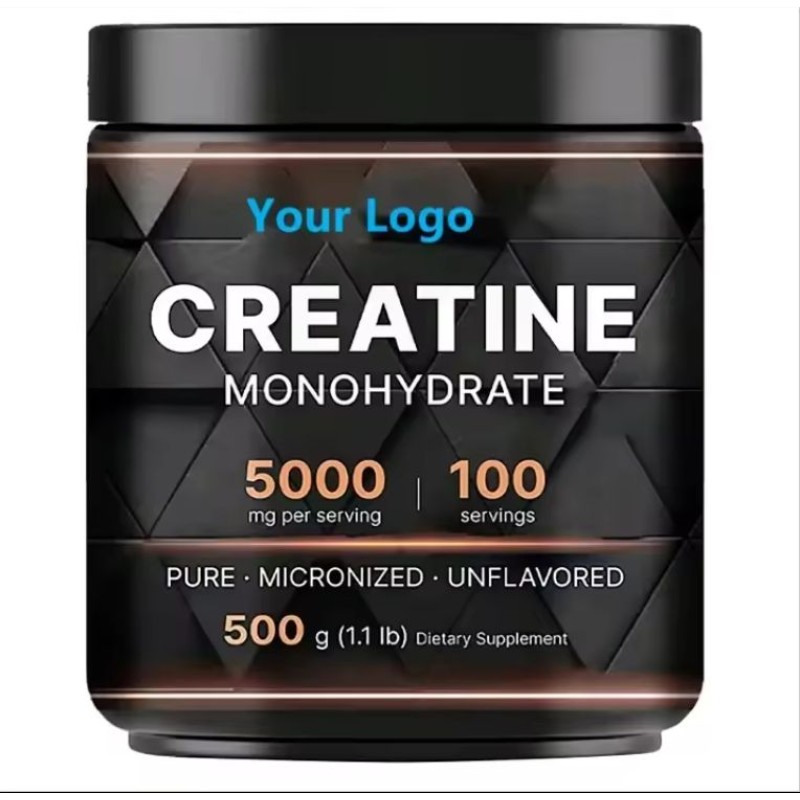 500g Pure Creatine Monohydrate Powder Energy Boost for Adults' Muscle Growth Not for Newborns