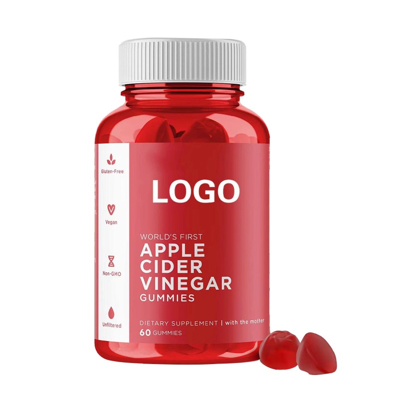 World's First Apple Cider Vinegar Gummies with the Mother 500mg Vegan Digestive Support and Energy Boost