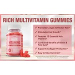 OEM  Hair Vitamins Biotin  with Vitamin C - Low Sugar Herbal Supplements for Hair and Skin for Adults