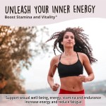 Support Stamina Endurance Increase Energy Reduce Fatigue Female Libido Booster Maca Root Powder Capsules For women