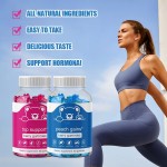 OEM Private Label Buttock Enhancement Gummies - Booty Growth Supplement with Ginseng Vitamins