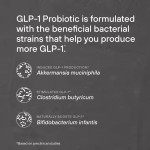 Peptides Probiotics for Weight Management Akkermansia Clostridium Bifidobacterium Chicory Inulin Prebiotic Capsules