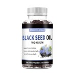 2000mg Premium Black Seed Oil Gummies with Thymoquinone Herbal Supplements for Immune and Joint Support Black Seed Oil Gummies