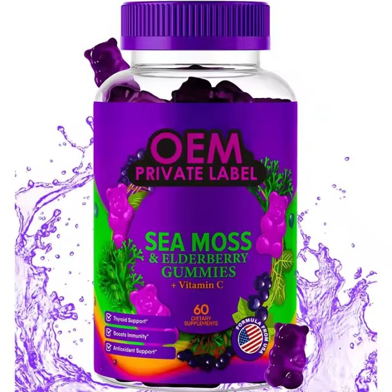 Organic Body Enhancing Vitamin Seaweed Immune and Digestive Supplement Adult Detox Skin Health Herbal Extract