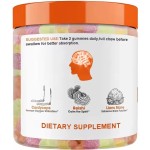 OEM Private Label Nootropic Ashwagandha Gummies Brain Booster Supplement Vegan Nootropic Gummies Improve Intelligence