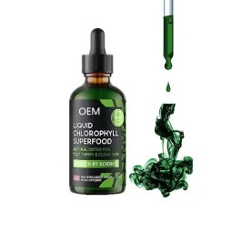 Wholesale Price Chlorophyll Drops Private Label Liquid Chlorophyll Drops Splina Liquid Chlorophyll
