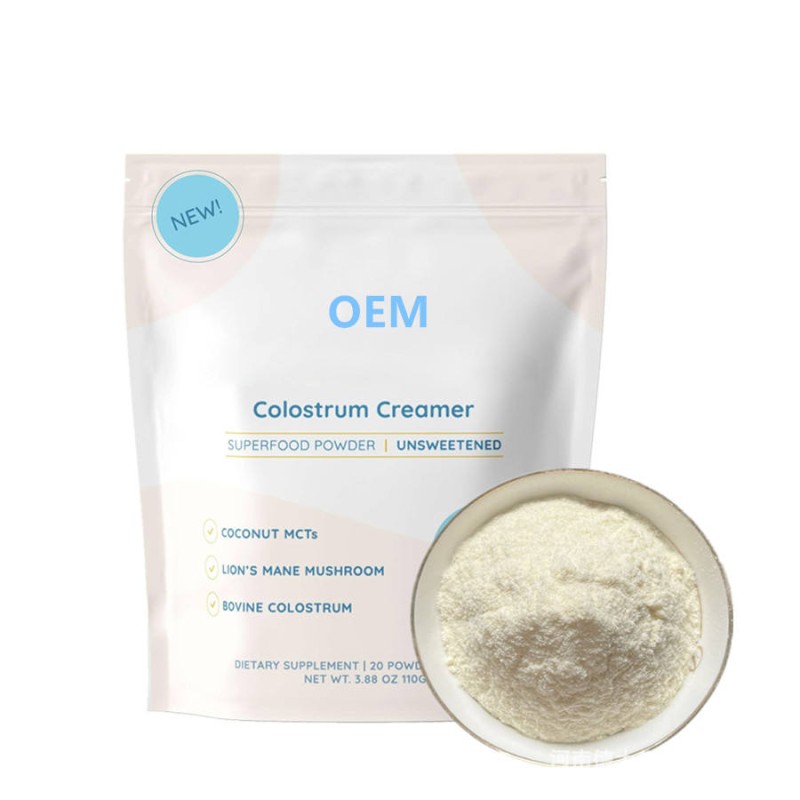 Organic High Quality New Zealand Cow Colostrum Hot Sale Cow Colostrum Powder for Immunostimulants Muscle Health Recovery