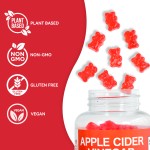 Organic Keto ACV Gummies with Vitamin B12 & Beetroot - Natural Fat Burner for Weight Loss Adults