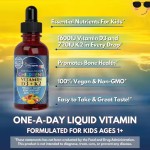 ODM Private Label Multivitamin Drops Supplements Promotes Bones Health Vitamin D3 K2 Liquid Drops for Kids