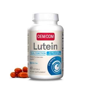 Lutein Softgels with Zeaxanthin - Lutein , Supports Macular Health & Vision, Antioxidant Formula
