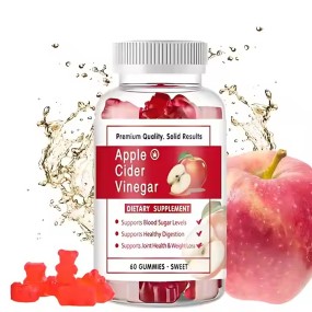 Weight Loss apple Cider Vinegar Gummy Supplement Vinegar Ketone Bean Gummy Nutrition Flatbone Life Gummy Burn Fat