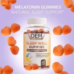 Factory Price Better Sleep Health Sugar-free Melatonin Tablets and Gummies for Children and Adults