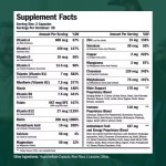 Private Label Multivitamin Capsules for Men Multivitamin Supplement Multiminerals Supplement for Energy, Focus and Performance