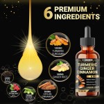 6-in-1 Liquid Curcumin and Turmeric Extract, Antioxidant and Digestive Drops