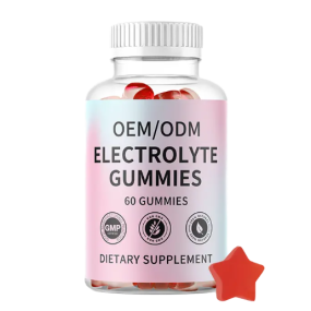 OEM/ODM Hydration Electrolyte Gummies Private Label Organic Vegan Gluten-Free Non-GMO Supplement Halal Pectin for Newborns
