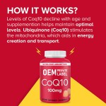 Premium CoQ10 Gummies for Heart Health & Energy Support High Absorption Orange Flavored Vitamins for Adults