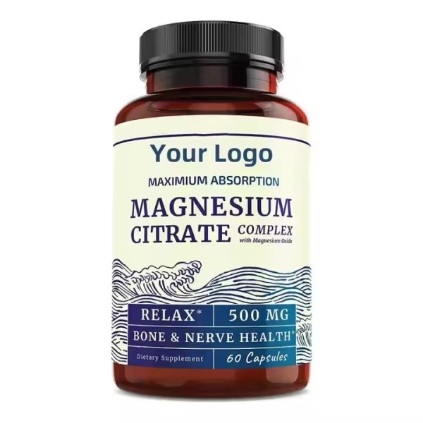 Magnesium Citrate Capsules with Zinc Supplement Bone Heart and Joint Support Heart Health Bone Development