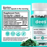 High Quality OEM Private Label Body Magic Chlorophyll Capsules With Organic Parsley Leaf