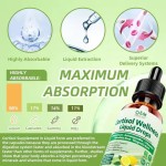 Cortisol Supplement Liquid Drops Cortisol Detox Magnesium Ashwagandha L-Theanine Phosphatidylserine Hormone Balanced for Women