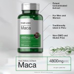 Peruvian Maca Root Capsules-Natural Extract, Quick-Release for Energy, Stamina & Hormonal Balance