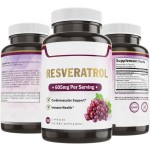 Premium Resveratrol Capsules for Cardiovascular Support and Immune Health 60 Capsules