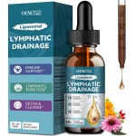 OEM Liposomal Lymphatic Drainage Drops 11 in 1 Organic Supplement Burdock Root Echinacea Calendula Oral Liquid Dosage