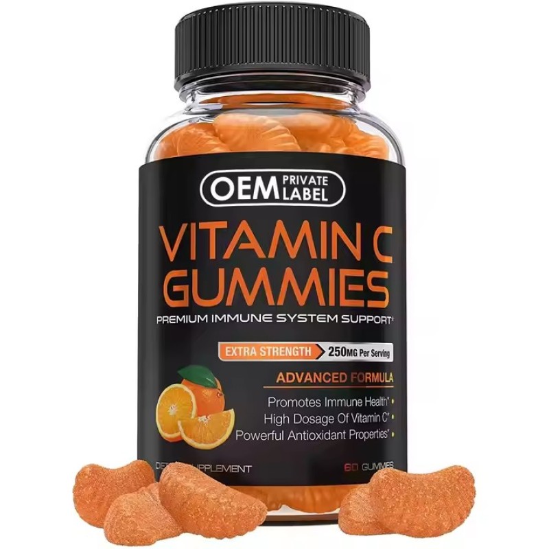 OEM Berry Flavored Multivitamin Gummies Daily Vitamins for Adults with Multi Vitamin a C D E B6 B12 Zinc for Women Men