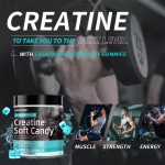 Pre Workout Healthcare Supplements Sports Nutrition Creatine Monohydrate Gummies Improve Physical Endurance