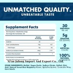 Private Label Creatine Monohydrate Gummies Pre-Workout Supplement for Endurance Recovery and Muscle Growth for Men and Women