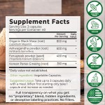 OEM Premium Black Maca Capsules with South African Herbal Extracts  Food Grade Vitality Supplements