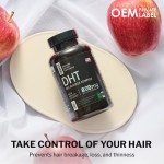 Hair Growth Supplement DHT Blocker Capsules with Biotin & Saw Palmetto for Strong, Healthy Hair  Vegan Hair Vitamins