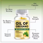 OEM Custom Supplement Manufacturer Wholesale Oregano Oil Extract Softgel Capsules Dosage Form Softgel Capsule