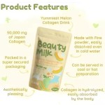Private Label Collagen Vitamin c Supplement Whitening Marine Beauty Milk Collagen Drink Liquid Beauty Collagen Drink