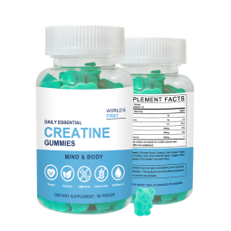 Sugar-Free Creatine Gummies 5000mg - Pre Workout Supplement with Creatine Monohydrate