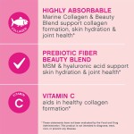 Premium Marine Collagen Powder Vitamin C Hair Skin Nails Support for Adults Gummy Candy Dosage Not for Newborns Pregnant Women
