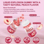 OEM Private Label Women's Multivitamin Gummies with Iron Calcium and Inositol for Immunity Hair Skin and Nails