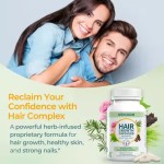 Hair Growth Nails Skin Pills Vitamins Supplement Hyaluronic Acid Keratin Collagen Biotin Capsules
