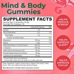 Private Label GABA L-Theanine Adult Supplement Gummies for Focus, Mood, Calm, and Sleep Support