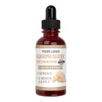 Liquid Lion's Mane & L-Theanine Brain Booster Drops: Enhance Memory Clarity, Gut Health and Immunity for Neurofatigue Sufferers