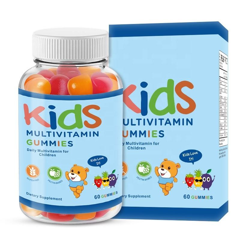 Kids DHA Multivitamin Gummies - Vegan, Pectin-Based, Gluten-Free Children's Supplement