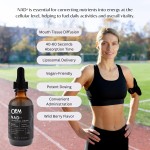 Liposomal NAD+ Drops with Resveratrol - Pharmaceutical-Grade Cellular Rejuvenation & Sirtuin Pathway Activator