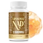 1000 mg NAD + Liposomal Pure and Adult Absorption 60 Capsules Anti-aging and Improve Immunity Improve Metabolic