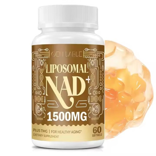 1000 mg NAD + Liposomal Pure and Adult Absorption 60 Capsules Anti-aging and Improve Immunity Improve Metabolic
