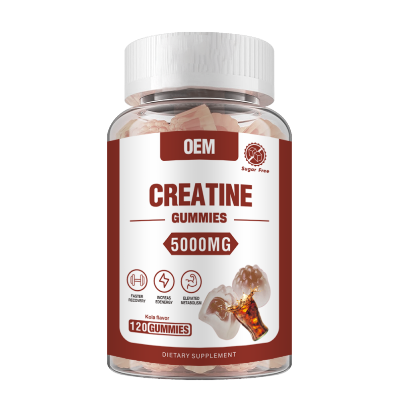Sugar-Free Creatine Gummies 5000mg - Pre Workout Supplement with Creatine Monohydrate