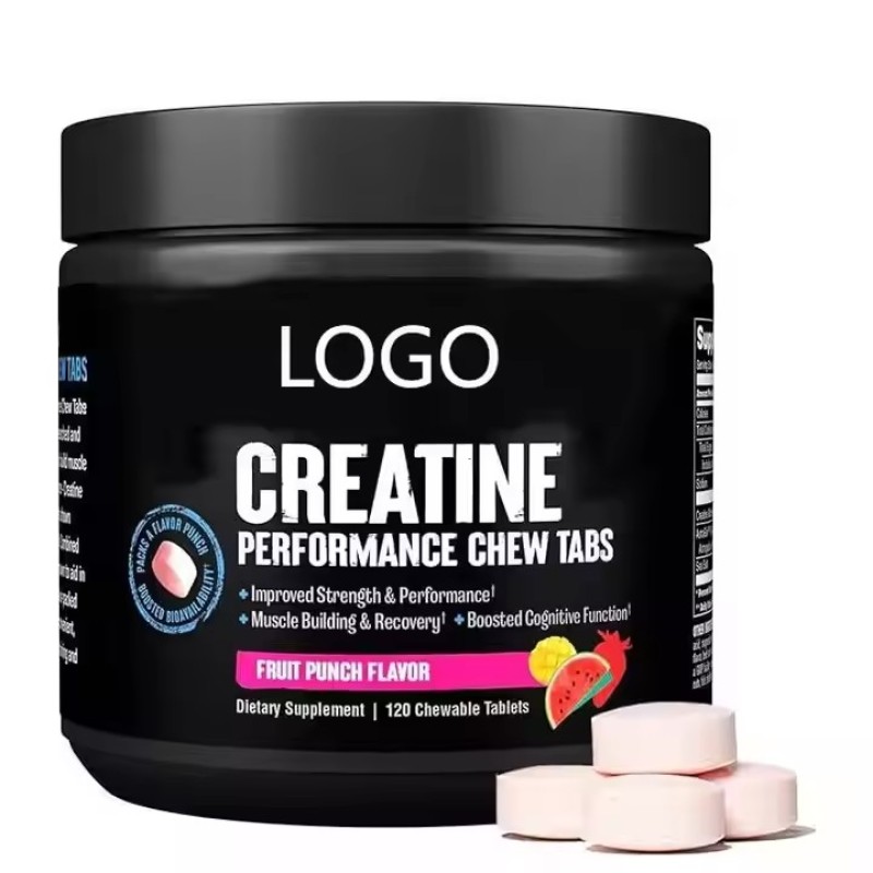 High-Quality Muscle Strength Endurance Easy to Absorb  Reduce Muscle Damage and Soreness Creatine Chewable Tablets