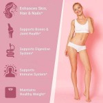 Grass-Fed Hydrolyzed Collagen Peptides Powder  - DigeSEB & BioPerine for Skin, Hair & Nail Rejuvenation