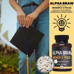 2025 Hot sale Alpha GPC Brain Supplement Nootropics Capsules L-Theanine Bacopa for Adults Improve Memory Focus Concentration