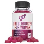 Natural Saw Palmetto Gummy Adult Female Sex Support and Hormone Balance Booster Improve Sex Active
